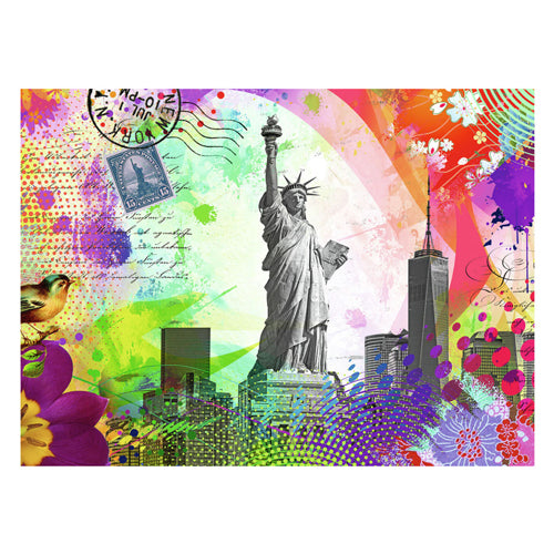 Ravensburger Jigsaw Puzzle New York NEW YORK POSTCARD, 500ST.