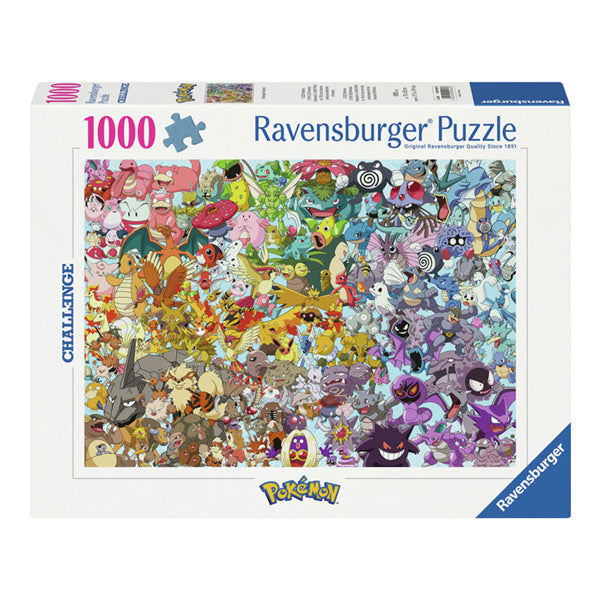 Ravensburger Jigsaw Puzzle Pokémon Personnages, 1000st.