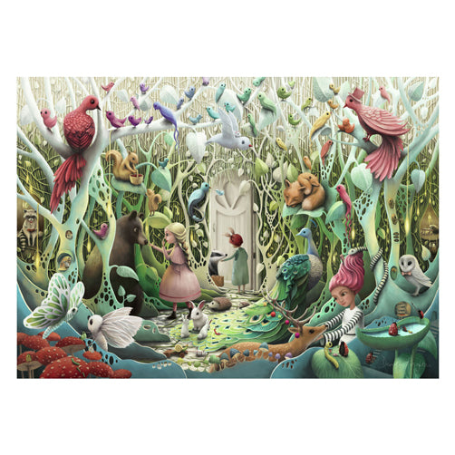 Ravensburger puzzle le jardin secret, 1000 pcs.