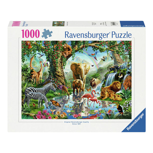 Ravensburger puzzle puzzle aventure dans la jungle - 1000 pièces animaux.