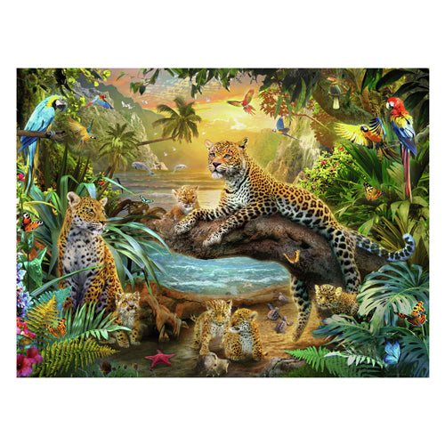 Ravensburger puzzle Léopards dans la jungle - puzzle - 1500 pièces