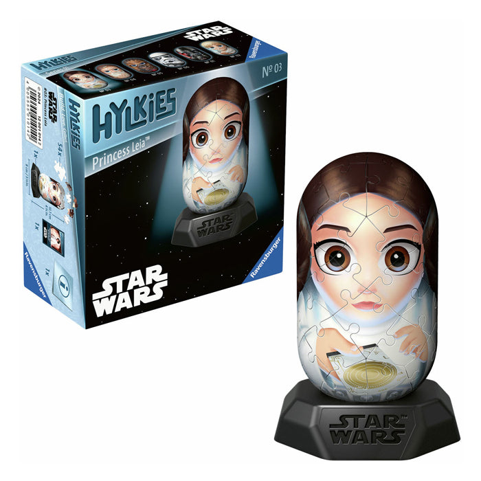 Ravensburger 3d Puzzle Hylkies Star Wars Princess Leia, 54e.
