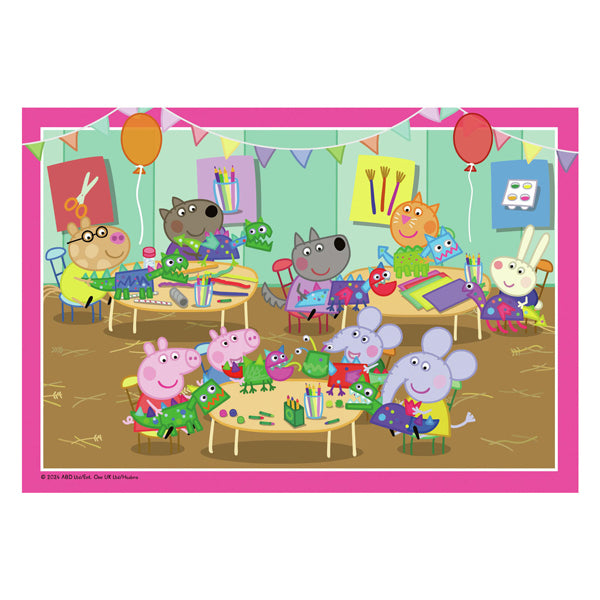 Ravensburger Puzzle Puzzle Peppa Pig, 2x12 PCS.
