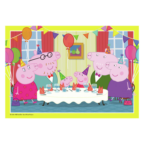 Ravensburger Puzzle Puzzle Peppa Pig, 2x12 PCS.