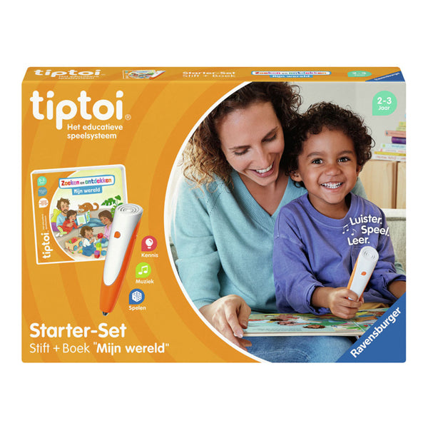 Ravensburger tiptoi® - my world - kit de démarrage - système d'apprentissage interactif