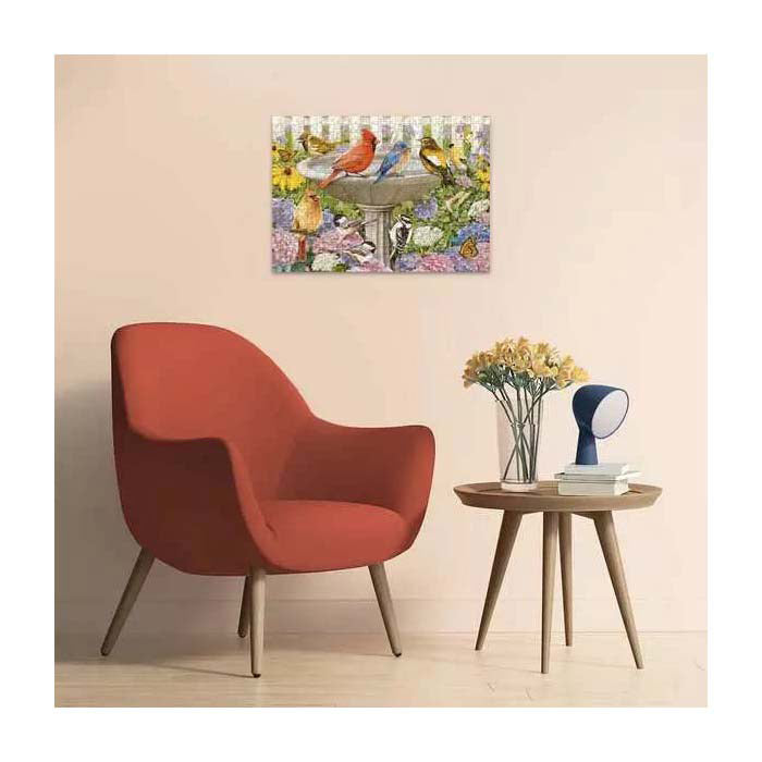 Puzzle Ravensburger au bain d'oiseaux - puzzle - 500 pièces