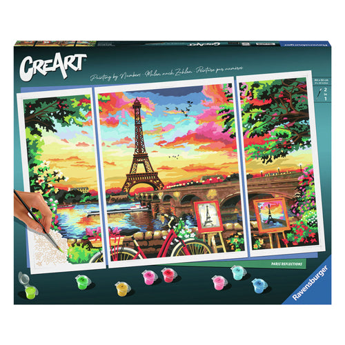 Ravensburger Creart Painting by Number - Paris Reflections