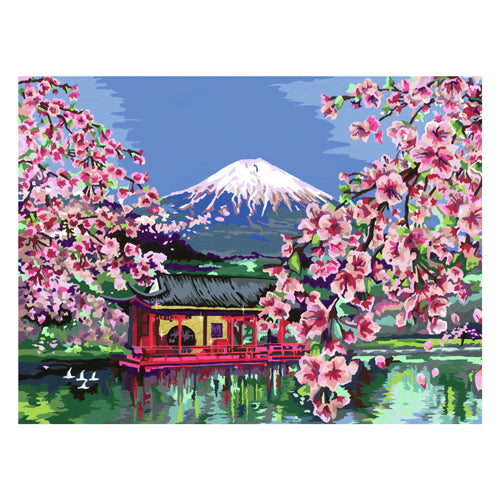 Ravensburger Creart Painting au numéro - Cherry Blossom japonaise