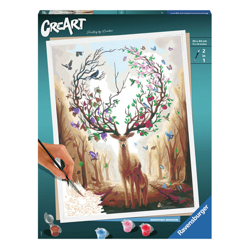 Ravensburger Creart peinture au numéro - Magnifique rencontre