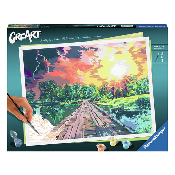 Ravensburger Creart Painting au nombre - Lumière magique