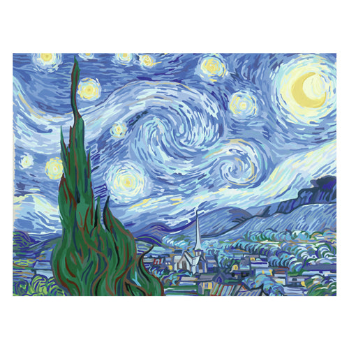 Ravensburger Creart Peinture par numéros – La nuit étoilée Van Gogh
