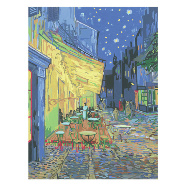 Ravensburger Creart Painting au numéro - Cafe Terrace Van Gogh