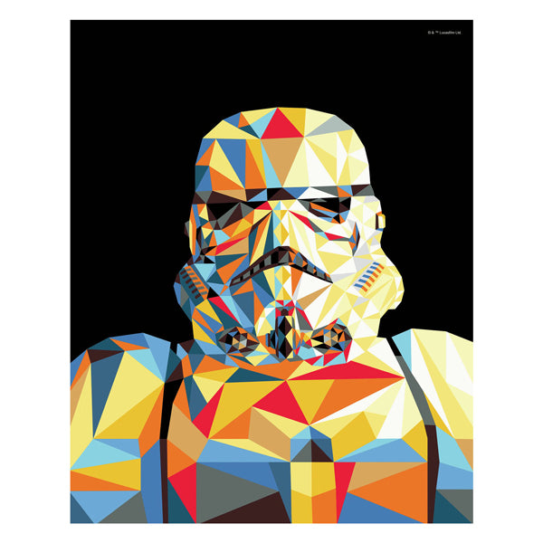 Ravensburger crée une peinture par numéro - Star Wars - Stormtrooper