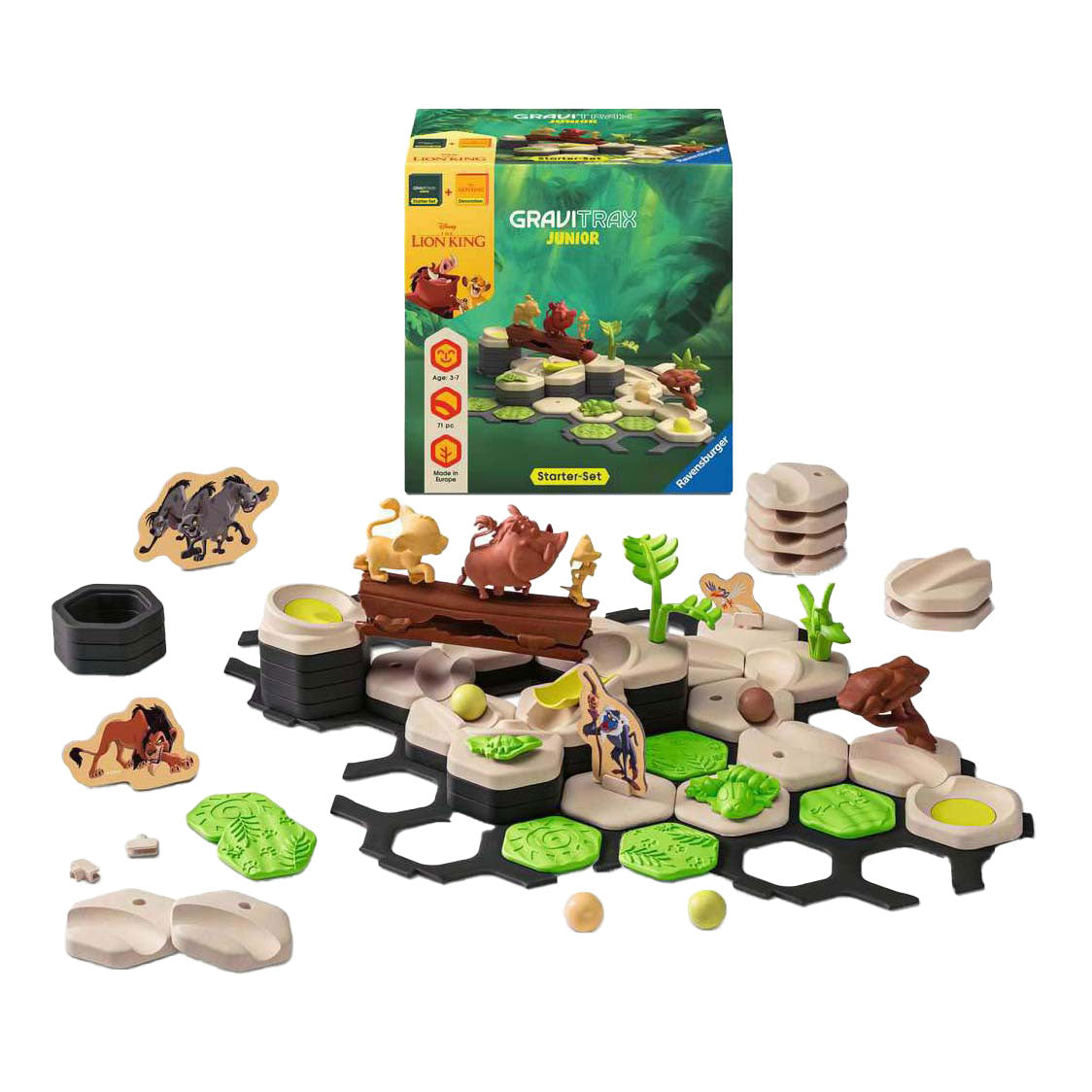 Ravensburger gravitrax junior pack roi lion