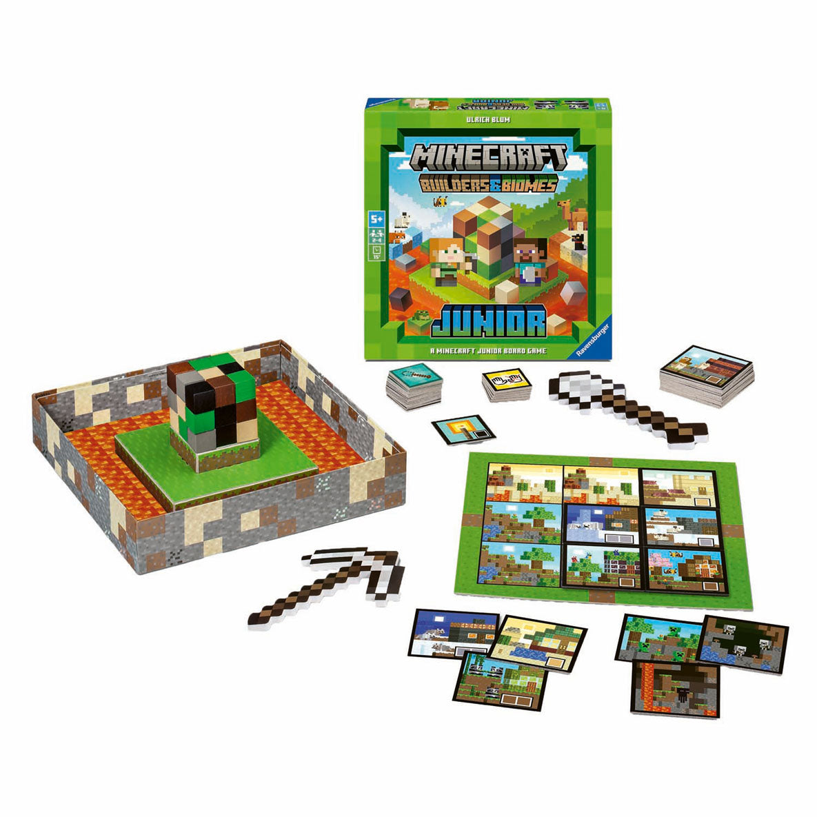Ravensburger minecraft constructeur et bimoes jeu d'enfant junior
