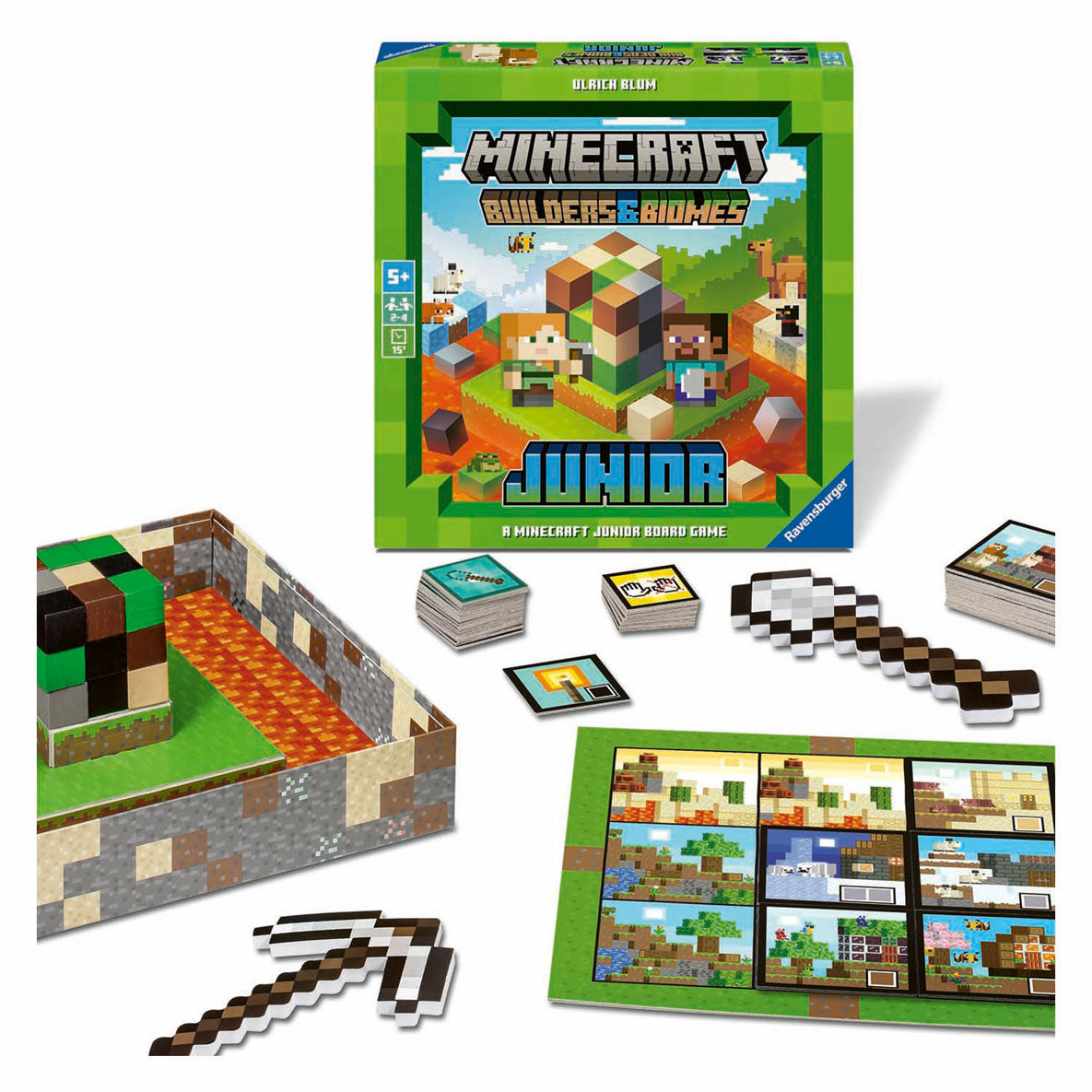 Ravensburger minecraft constructeur et bimoes jeu d'enfant junior