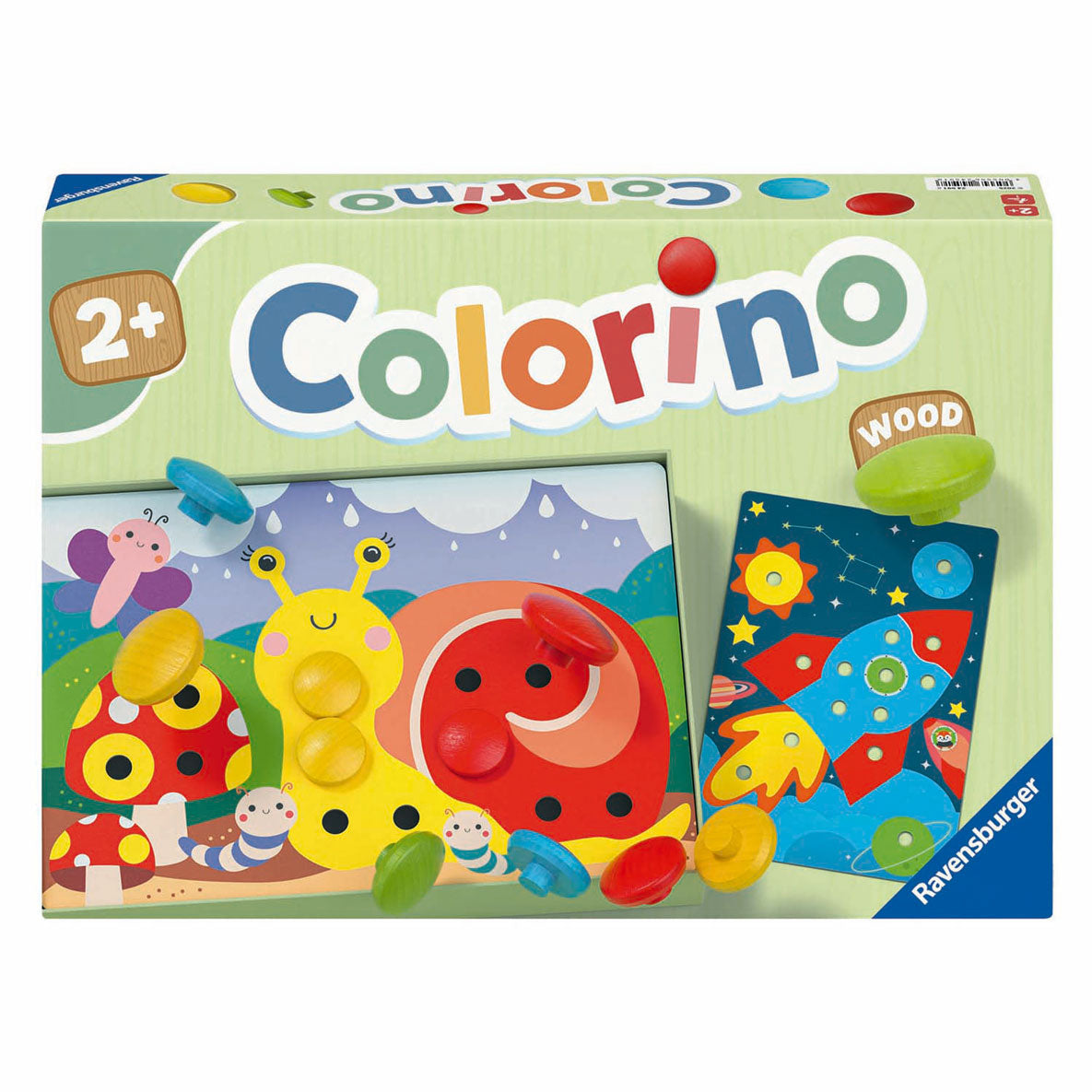 Ravensburger - mon colorino en bois - jeu éducatif - à partir de 2 ans