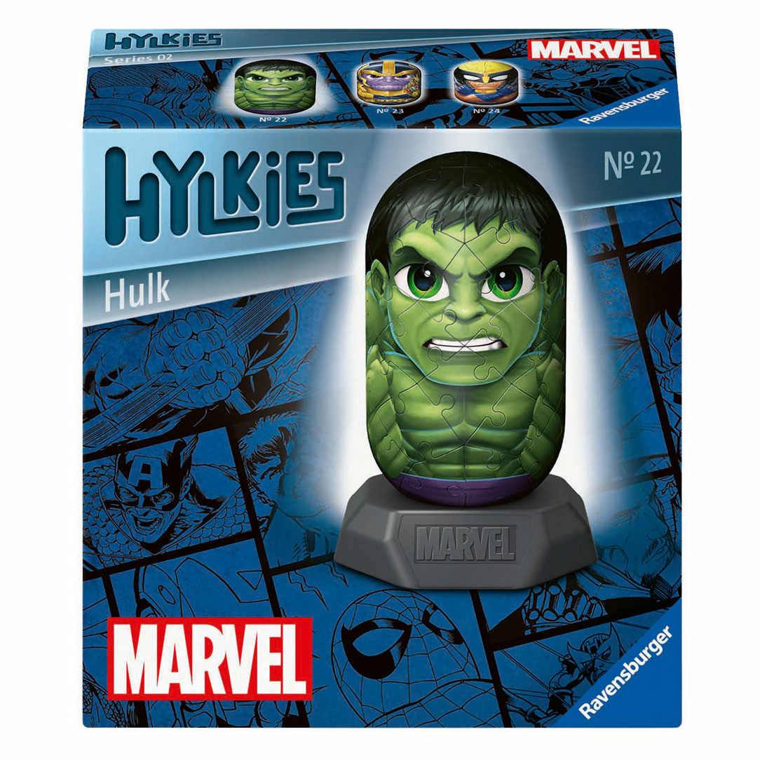 Ravensburger Puzzle 3D Hylkies Marvel Hulk, 54 pcs.