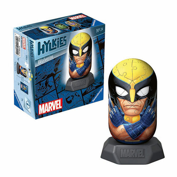 Ravensburger Puzzle 3D Hylkies Marvel Wolverine, 54 pcs.