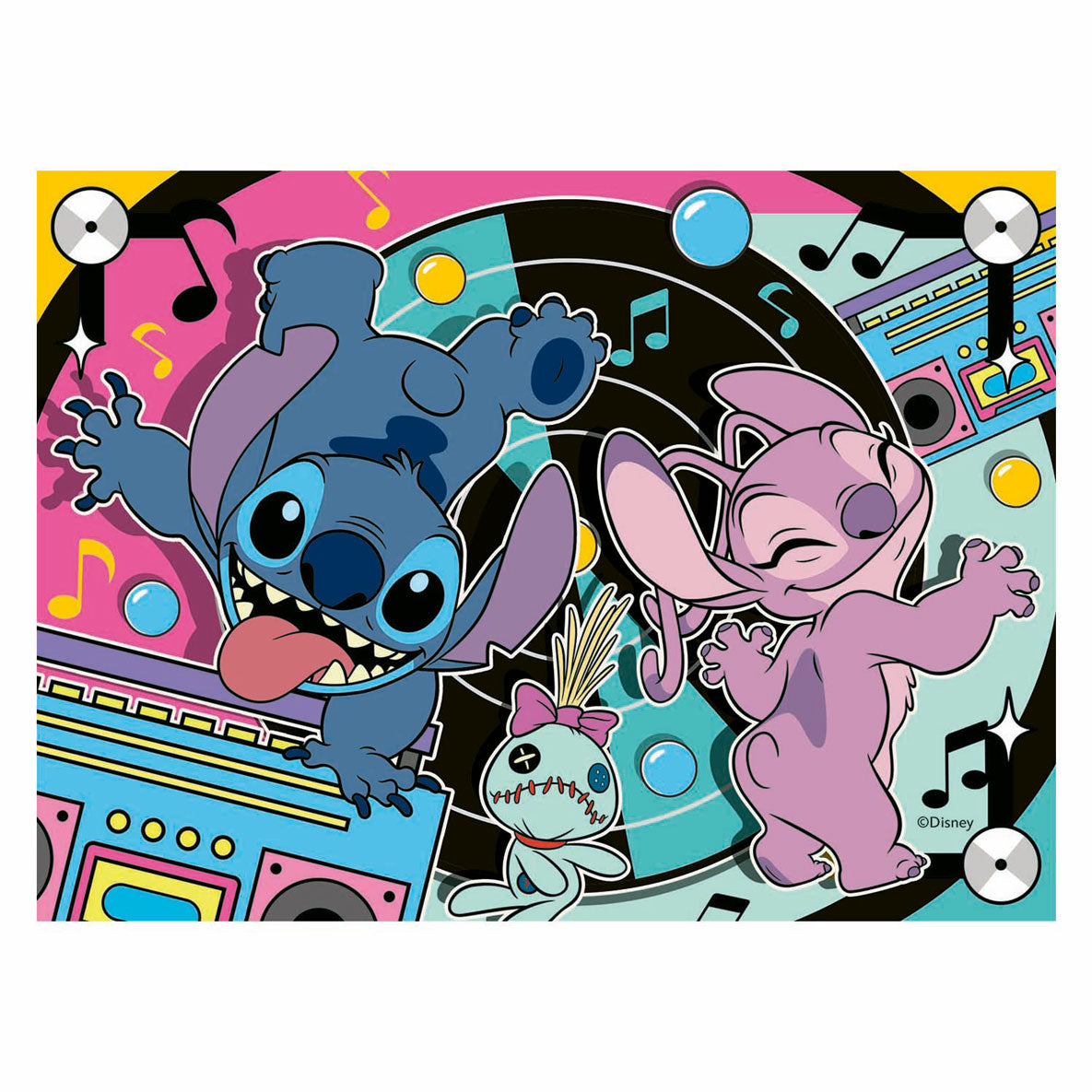 Puzzle 4 en 1 au point de Ravensburger