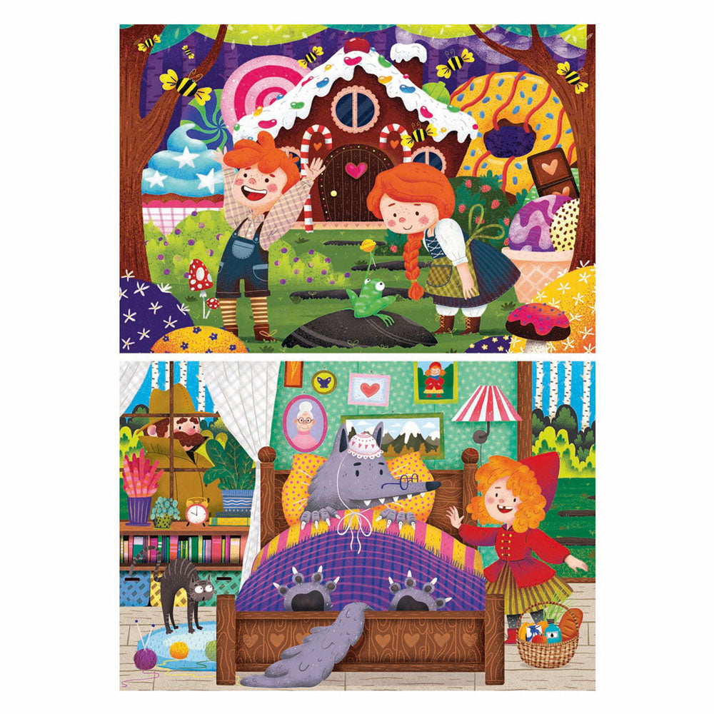 Ravensburger puzzle contes de fées 2x12pcs