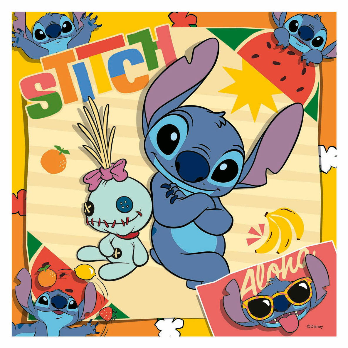 Ravensburger puzzle point de disney 3x49pcs