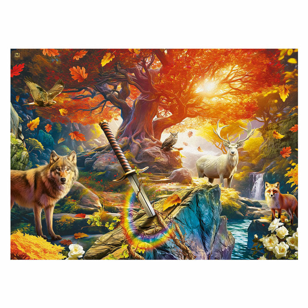 Ravensburger puzzle la forêt d'Excalibur, 500 pcs.