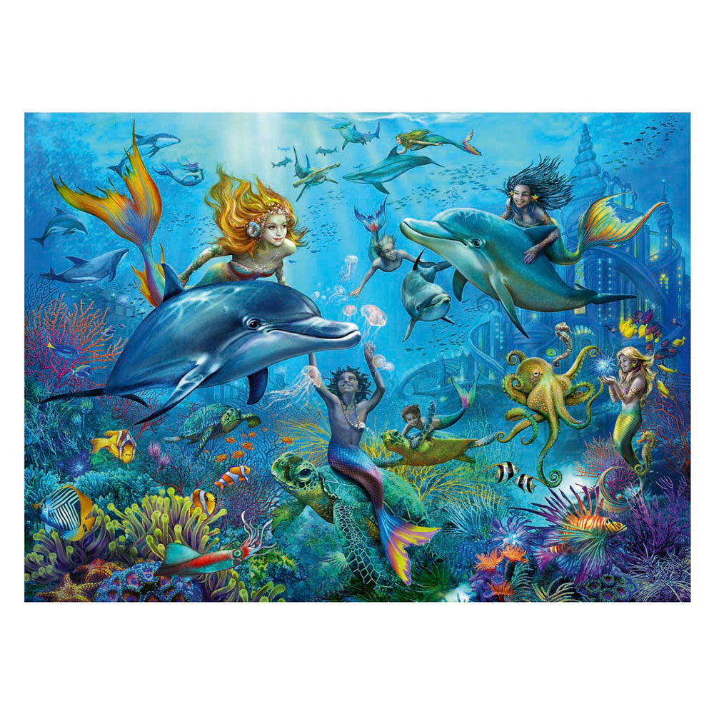 Ravensburger puzzle xxl sirène, 100 pcs.