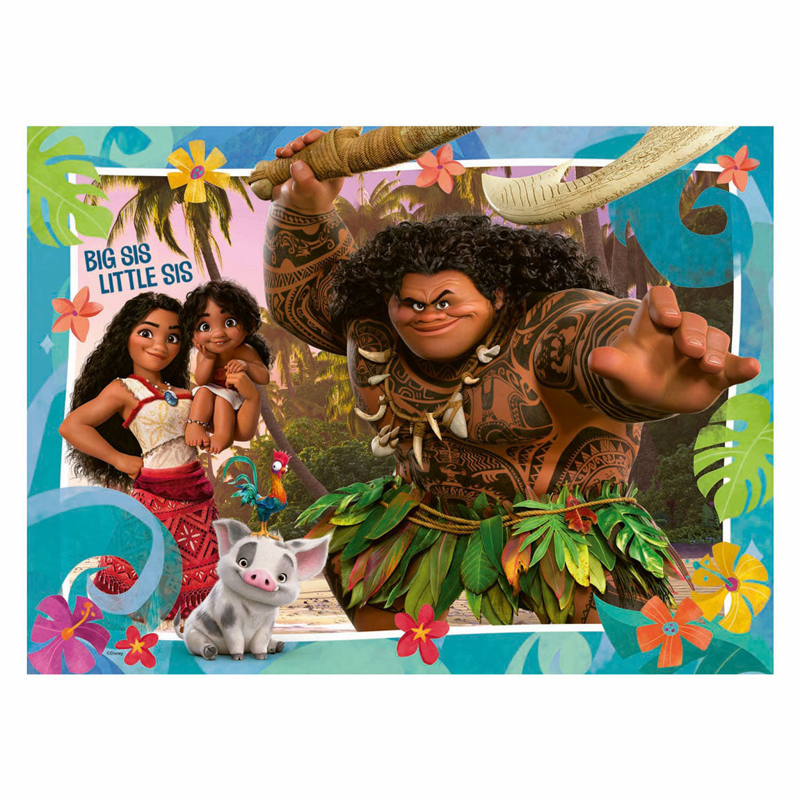 Ravensburger puzzle Vaiana 2 départ pour de nouveaux mondes - puzzle - 100 pièces XXL