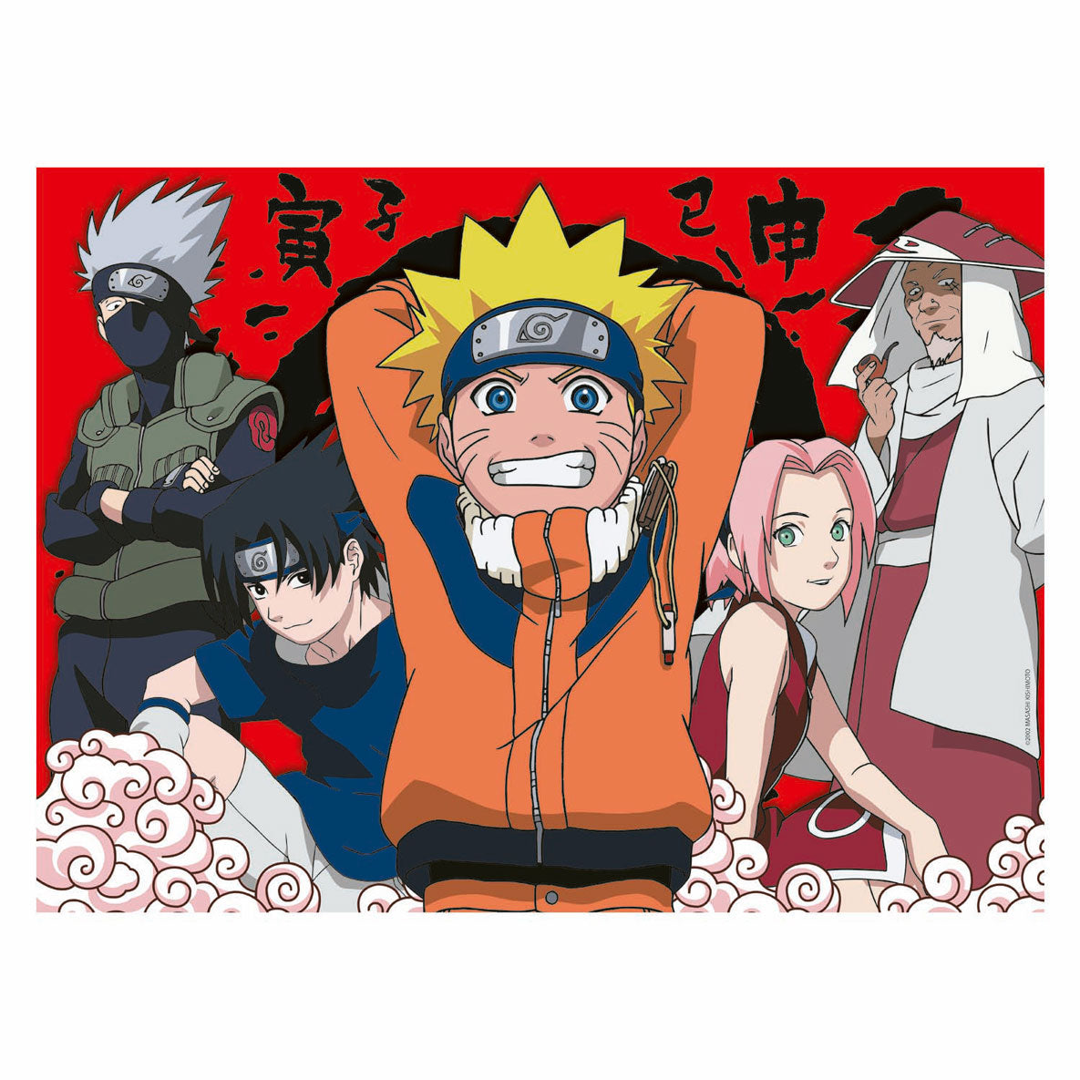 Ravensburger puzzle les aventures de Naruto, 300 pcs.