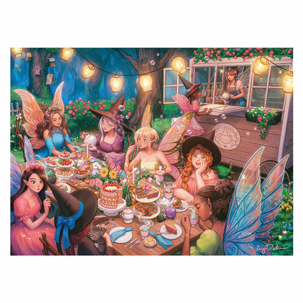 Ravensburger puzzle goûter avec des fées, 300 pcs.