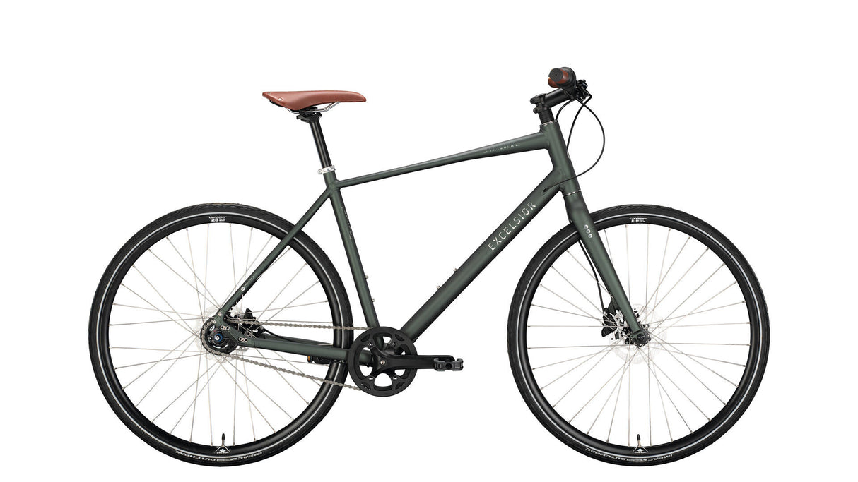 Déclencheur vélo urbain Excelsior (#1) vélo excels.trigger 28 53 diam. 8sp vert mat