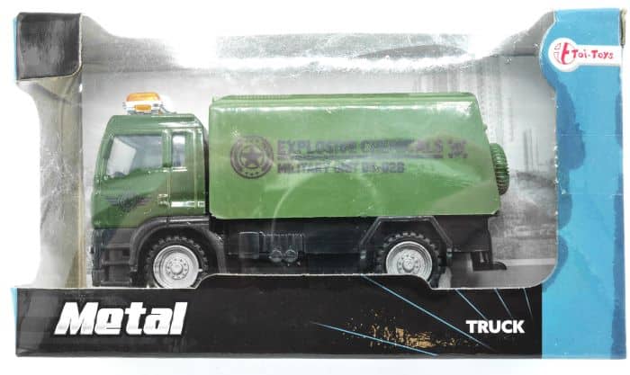 Toi-toys toi toys camion du monde en métal environ 12cm