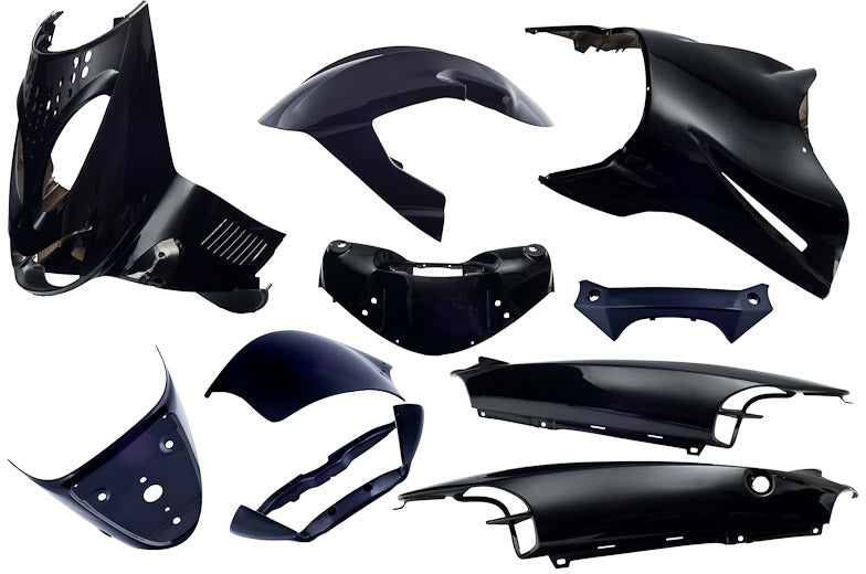 Edge Placeet 11 -Cice pour Aprilia SR de l'année 1997 à 2004 - Black Metallic