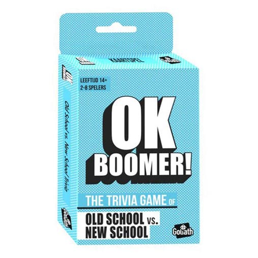 Goliath ok boomer jeu de cartes de poche 1 pièce