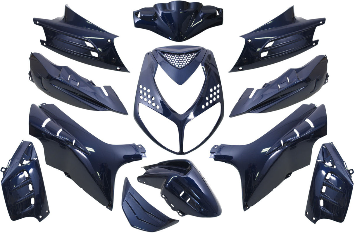 Edge Storge 13-Chice pour Peugeot SpeedFight 2 - Blue Metallic