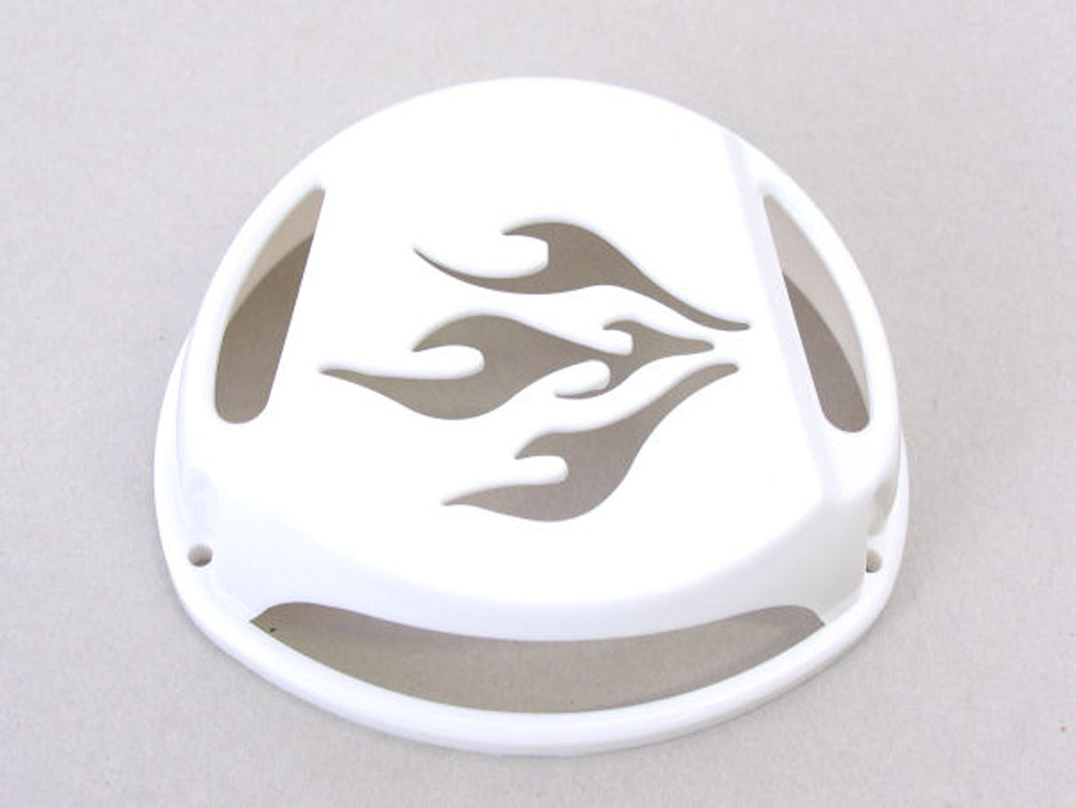 Bord de roue de bord de bord minarelli peugeot moteur flamme blanc