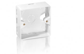 Equip 125560 boîtier arrière universel pour montage en surface, 80 mm, 80 mm, 35 mm, 56 g, 95 mm, 85 mm