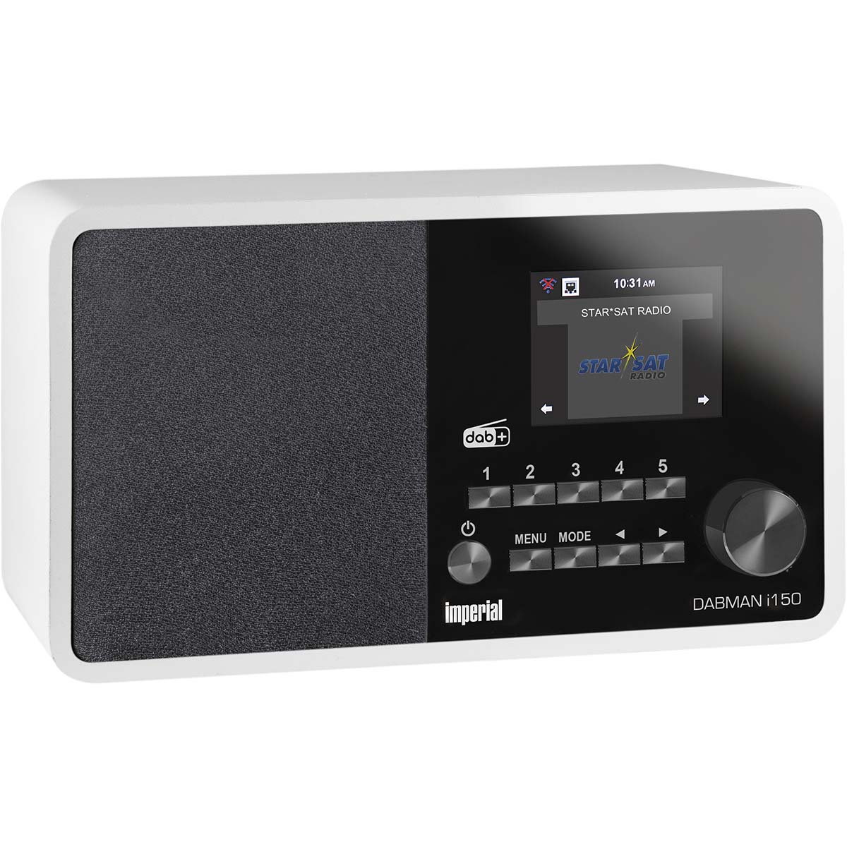 Radio hybride compacte Imp erial dabman i150 pour internet dab+ fm blanc - 22-262-00
