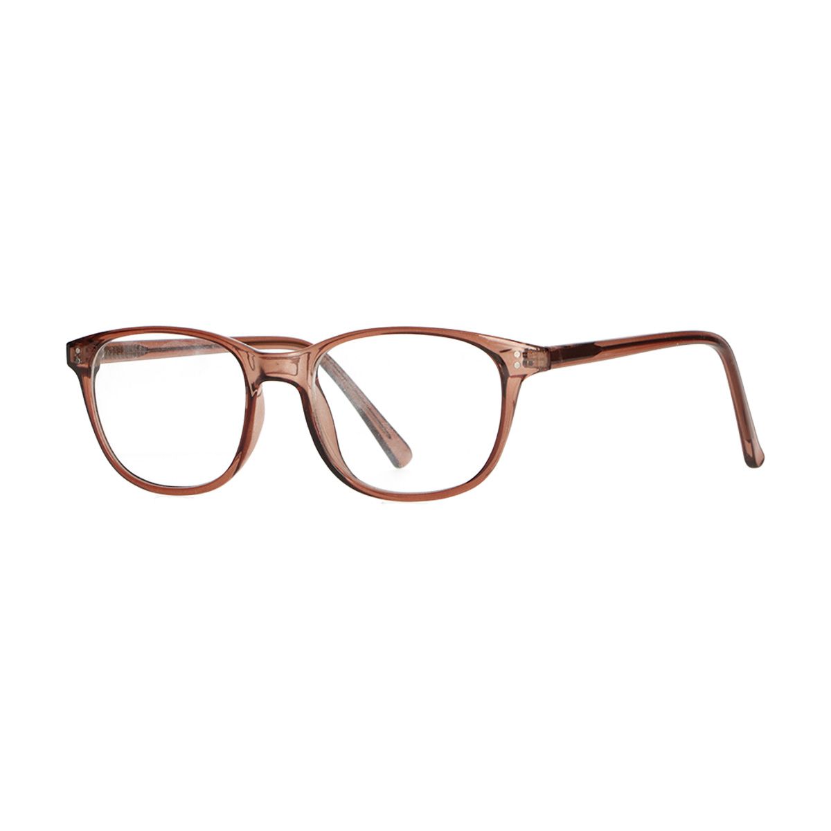 Lunettes de lecture Spectrum marron transparent 1,00