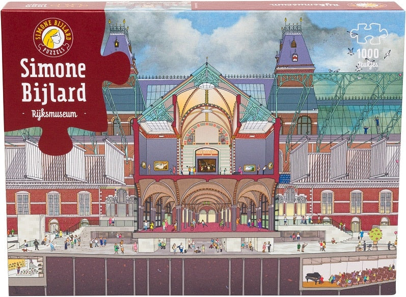 Puzzles Simone Bijlard Puzzle Simone Bijlard - Rijksmuseum - 1000 pièces