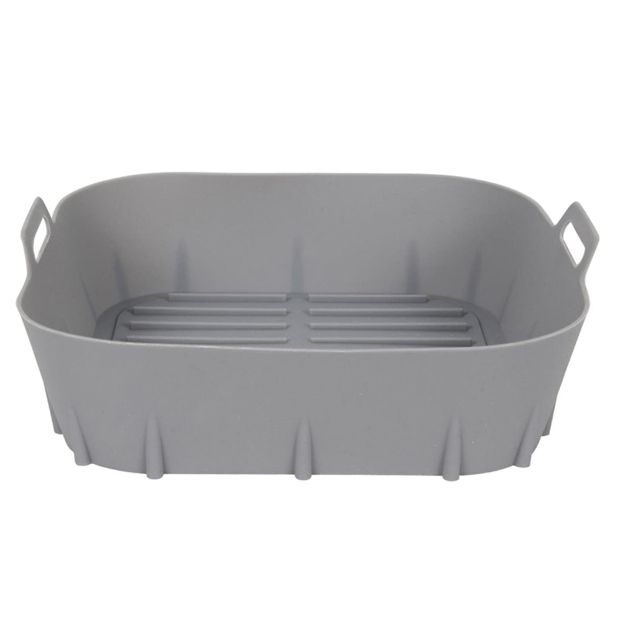 Ustensiles de cuisine insert airfryer silicone 20cm gris