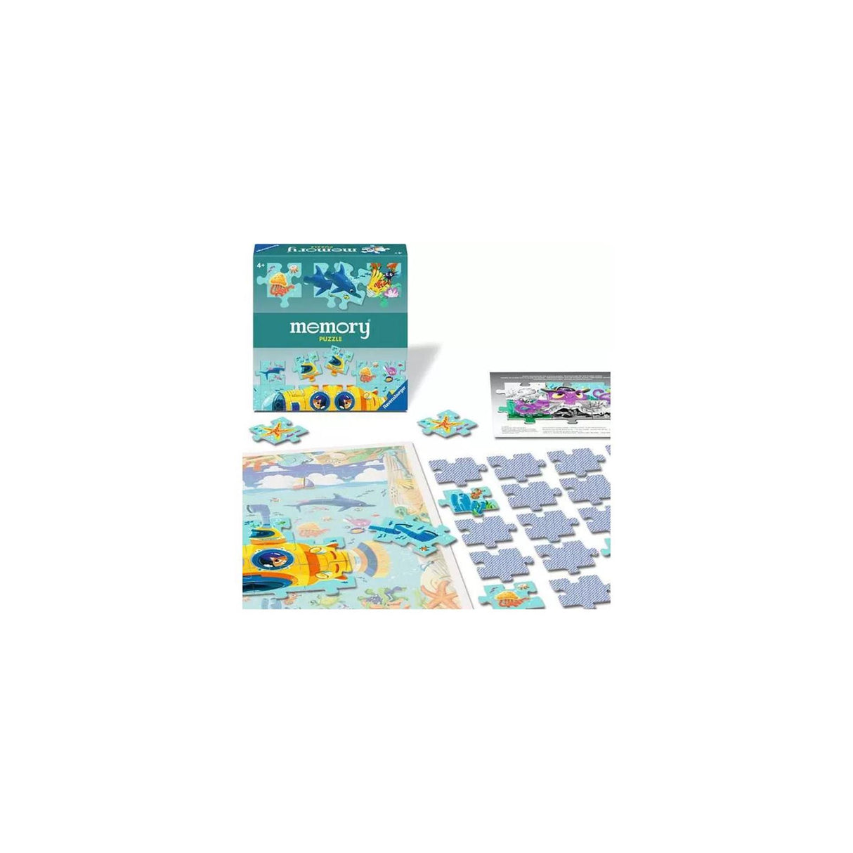 Puzzle de mémoire Ravensburger sous l'eau