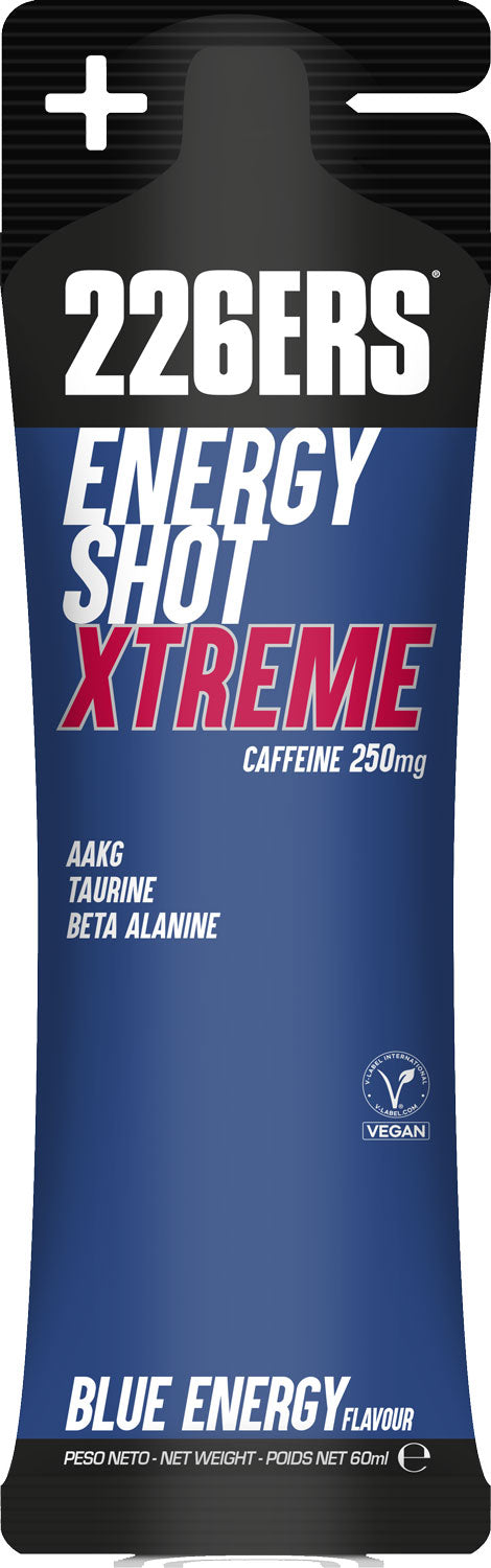 226ers Energy Shot xtrem 250 mg bâton de caféine 60 ml