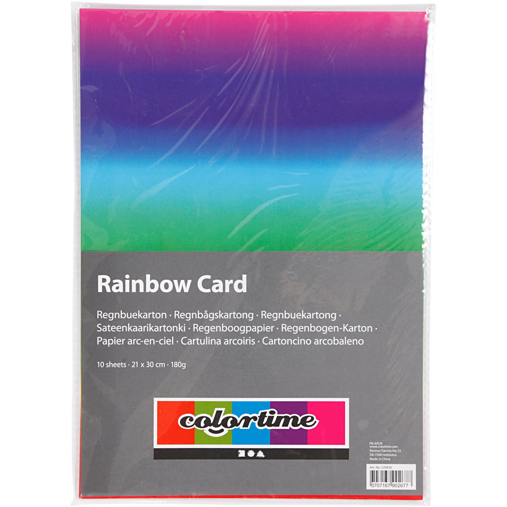 Entreprise créative https: www.ccobby.nl rainbow-paper-a4-sheet-210x297-mm-180-gr-10-sheet-1-box