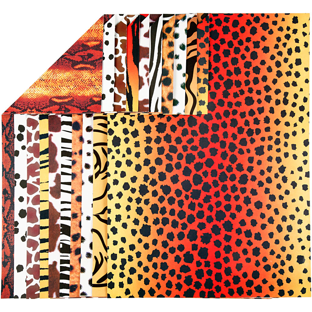 Entreprise créative https: www.cchobby.nl motifs animaux-karton-a4-sheet-210x297-mm-300-gr-10-div-vellen-1-doos