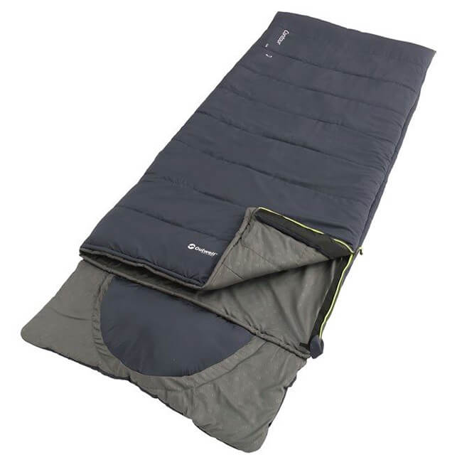 Sac de couchage Outwell contour lux bleu