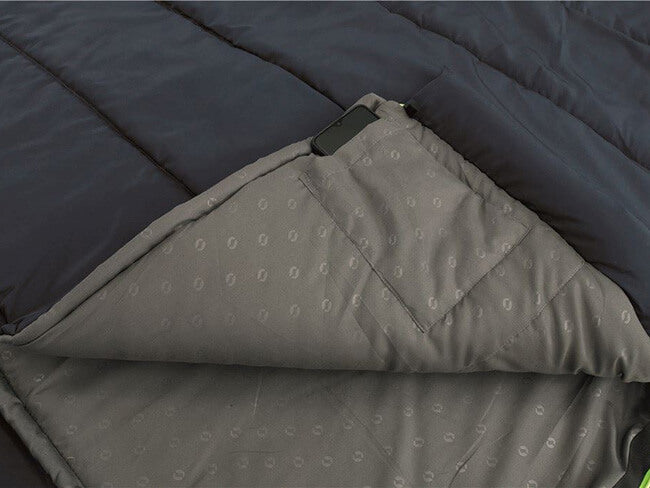 Sac de couchage Outwell contour lux bleu