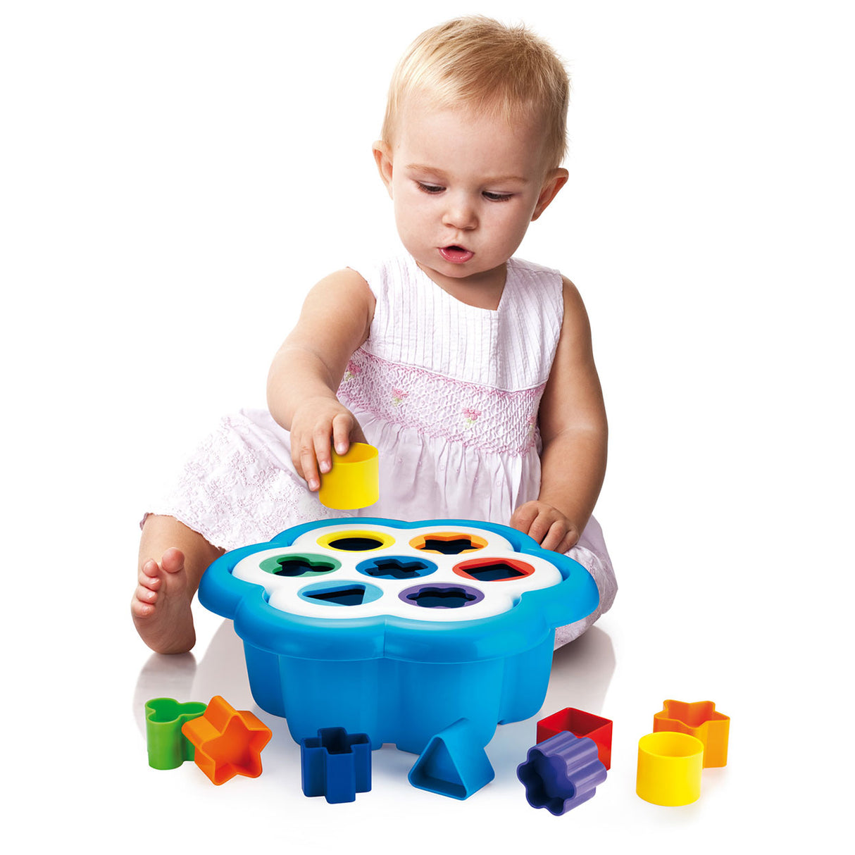 Trieur de formes Quercetti, 16 pcs.