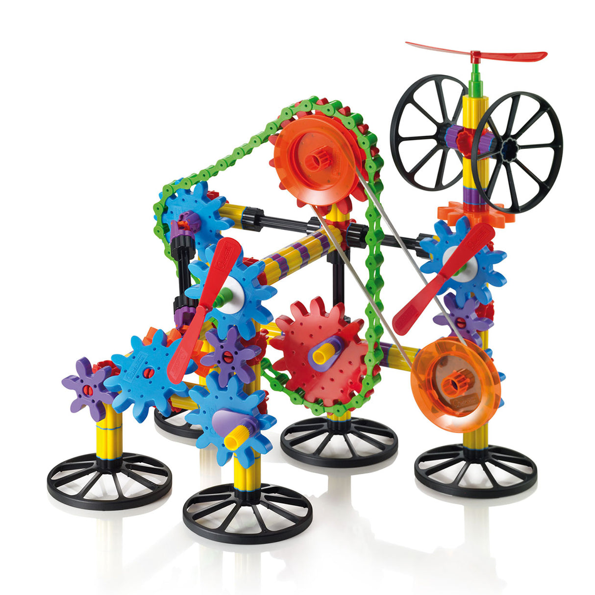 Ensemble de jeu de construction Quercetti, 266 pièces.